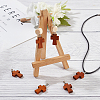 20Pcs Wood Dyed Pendants FIND-PH0010-67-4