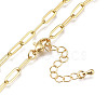 Brass Pendant Necklaces NJEW-M185-01G-4