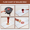 Brass Wax Seal Stamp with Handle AJEW-WH0184-1025-4