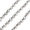 Tarnish Resistant Vacuum Plating 304 Stainless Steel Rolo Chains CHS-H026-08B-P-1
