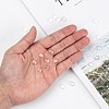 Transparent Glass Cabochons GGLA-R026-8mm-7