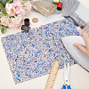 Hotfix Rhinestone Sheet RESI-WH0035-24A-3
