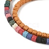 Handmade Porcelain Imitation Lava Rock Beads Strands PORC-P032-01A-M-3