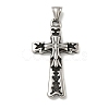 316 Surgical Stainless Steel Pendants STAS-Z073-72AS-01-1