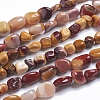 Natural Mookaite Beads Strands G-G841-A10-1