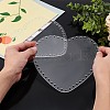 Transparent Acrylic Basket Bottoms TACR-WH0001-07-4
