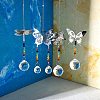 4Pcs 4 Style Glass Chandelier Suncatchers Prisms Chakra Hanging Pendant AJEW-SZ0002-27-2