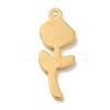 Ion Plating(IP) 304 Stainless Steel Pendants X-STAS-P312-05G-2