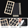 DIY Rectangle Wooden Mini Windows DIY-WH0002-26-5