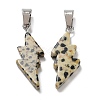 Natural Dalmatian Jasper Pendants G-C057-01P-05-2