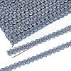 Braided Polyester Lace Trim OCOR-WH0079-23C-1