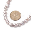 Natural Pearl Beaded Necklaces for Women NJEW-JN04107-02-5