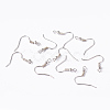 Brass Earring Hooks EC135Y-S-2