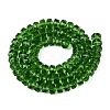 Transparent Glass Beads Strands GLAA-Q114-01A-A12-2