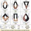 DIY Dangle Earring Making Kits DIY-OC0005-77-2