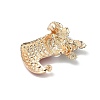 Christmas Alloy Rhinestone Brooch for Backpack Clothes LS-JEWB-I045-01KCG-03-2