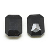 Pointed Back Glass Rhinestone Cabochons RGLA-T079-10x14mm-02-2