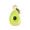 Alloy Enamel Pendants ENAM-E064-25KCG-04-1