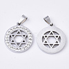 201 Stainless Steel Pendants LS-STAS-N089-29P-2