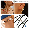 20Pcs 2 Colors UV Plated Freshwater Shell Pendants SHEL-HY0001-07-5