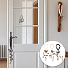 3Pcs Wood Pendant Decorations HJEW-OC00175-5