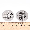 Non-Tarnish 201 Stainless Steel Pendants LS-STAS-T064-38P-23-3