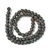 Natural Lava Rock Beads Strands G-H020-O02-01-2