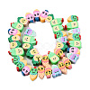 Handmade Polymer Clay Beads Strands CLAY-N008-073-B01-2