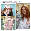 12Pcs 6 Styles Sequin Embroidery Cloth Iron On Patches PATC-DC0001-08-6