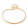 304 Stainless Steel Cuff Bangle BJEW-K234-01G-3