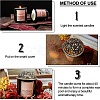 2Pcs 2 Colors Alloy Cover FIND-GF0003-48-5