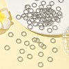 Alloy Soldered Closed Jump Rings X-PALLOY-H039-P-5
