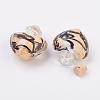 Handmade Lampwork Perfume Bottle Pendants LAMP-P044-C06-2