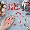 20 Boxes Acrylic Self Adhesive Latches FIND-BC0014-39-3