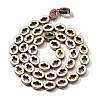 Electroplated Synthetic Non-magnetic Hematite Beads Strands G-L613-Z01-02J-2