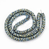 Electroplate Non-magnetic Synthetic Hematite Beads Strands G-N0321-07H-2