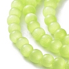 Cat Eye Beads Strands CE-F022-4mm-06-4