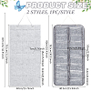 2Pcs 2 Styles Non-Woven Felt Fabrics Jewelry Rolls for Glasses AJEW-FG0003-85-2