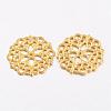 Tibetan Style Filigree Joiners Links TIBE-A11623-G-LF-2