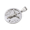 Jesus Theme 304 Stainless Steel Pendants STAS-D387-01A-P-2