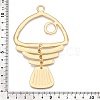 Rack Plating Alloy Big Pendants X-PALLOY-T090-33G-3