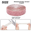 4Pcs 4 Colors Self Adhesive Resin Rhinestone Tape DIY-GO0001-03-2