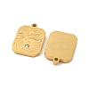 Ion Plating(IP) 304 Stainless Steel Pendants STAS-S135-11G-2