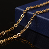 Ion Plating(IP) 304 Stainless Steel Cable Chains CHS-L014-19G-1