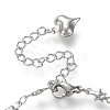 Tarnish Resistant 304 Stainless Steel Bracelet Making STAS-L248-008P-B-3