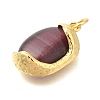 Brass Pendants KK-U040-01G-04-2