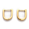 304 Stainless Steel Huggie Hoop Earrings STAS-J033-12A-G-2