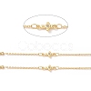 Clear Cubic Zirconia Cross Link Chains CHC-G016-06G-2