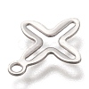 Non-Tarnish 201 Stainless Steel Tiny Cross Charms STAS-C017-14P-3