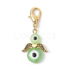 Ecil Eye Angel Resin Pendant Decorations HJEW-JM01514-01-4